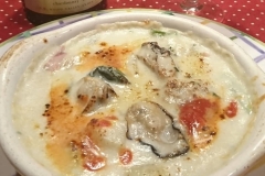 広島産牡蠣のグラタン
